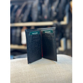 TRG POLO SİYAH KIRMIZI DERİ CÜZDAN thumbnail 2