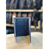 TRG POLO MAVİ GRİ DERİ ERKEK CÜZDAN thumbnail 2