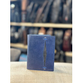 TRG POLO MAVİ GRİ DERİ ERKEK CÜZDAN thumbnail 4