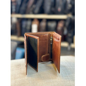 TRG POLO KAHVE DERİ ERKEK CÜZDAN thumbnail 1