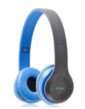 Taros Bunny Cat Wireless Kablosuz Kulaklık Mavi - 1