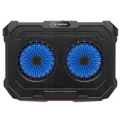 Rampage RGB Işıklı 2 Fanlı Yükseklik Ayarlı 125 *125*15 2 USB Port Notebook Soğutucu - 3