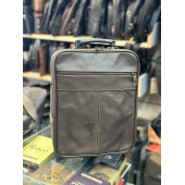 TRG POLO KAHVE BÜYÜK BOY DERİ EL OMUZ ÇANTASI thumbnail 3