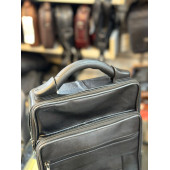 TRG POLO SİYAH DERİ SERT SAPLI EL ÇANTASI thumbnail 2