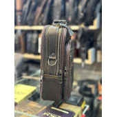 TRG POLO KAHVERENGİ DERİ EL OMUZ ÇANTASI thumbnail 1