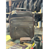 TRG POLO KAHVERENGİ DERİ EL OMUZ ÇANTASI thumbnail 2