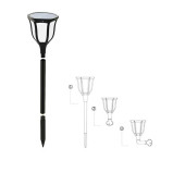 15W Ariel Solar Bahçe Armatürü Beyaz Işık YL74-1011-S - 4