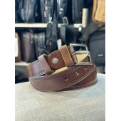 TRG POLO BORDO HAKİKİ DERİ ERKEK KEMERİ thumbnail 3