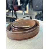 TRG POLO HAKİKİ DERİ KAHVE ERKEK KEMERİ thumbnail 1