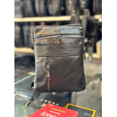 TRG POLO SİYAH DERİ OMUZ ÇANTASI thumbnail 1