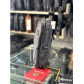 TRG POLO KAHVE KETEN KUMAŞ EL OMUZ ÇANTASI thumbnail 4