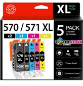 Canon Pixma MG-7753 Muadil Kartuş Set / Canon PGI-570XL / CLI-571XL - 2