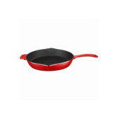 Döküm Yuvarlak Kızartma Tavası Döküm Demir Yekpare Saplı Spring Serisi Çap28cm. - 2