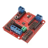 Arduino Xbee Sensör Bağlantı Kartı Kırmızı Siyah - 1