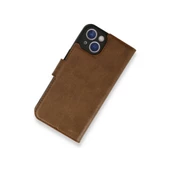 iPhone 13 Mini Uyumlu Elite Kapaklı Cüzdan Kılıf - 6