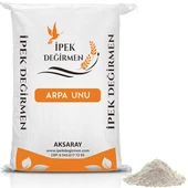 İpek Değirmen 20 KG Doğal Arpa Unu Taş Değirmen de Öğütülmüş Köy Unu - 1