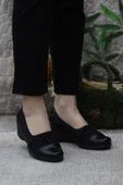 Fort Nfx 42015 Siyah Hafif Rahat Dolgu Taban Şık Kadın Günlük Ayakkabı thumbnail 2