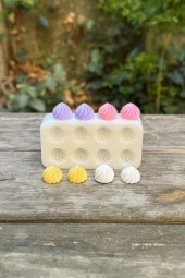 Beze Yedili Silikon Mum Kalıbı thumbnail 2