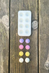 Beze Yedili Silikon Mum Kalıbı thumbnail 5