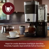 Philips HD7888/01  All-In-1 Brew Öğütücülü Filtre Kahve Makinesi - 7