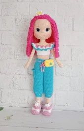 Yaz Güneşi Bebek Amigurumi Organik Oyuncak - 1