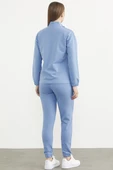 Oversize Cep Detaylı Eşofman Takım - Mavi thumbnail 6