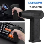Mini Turbo Jet Fan, 130000 RPM Şarj Edilebilir Turbo Şiddetli Fan, Fırçasız Motor Jet Fan thumbnail 1