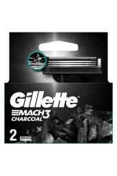 Gillette Mach3 Charcoal 2'li Yedek Tıraş Bıçağı - 2