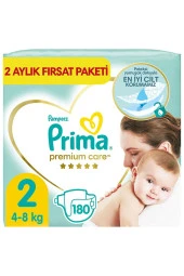 Prima Premium Care 2 Beden Aylık Fırsat Paket 180’li - 1