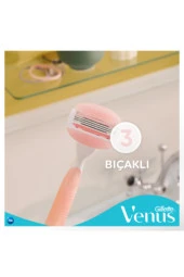 Gillette Venus Comfortglide Spa Breeze Kadın Tıraş Bıçağı + 4 Yedek Başlık - 3