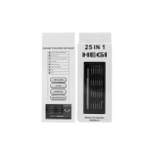 Hegi Mikro Bits Uç Hassas Tornavida Seti 25 Parça - 818100125 - 3