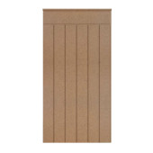 Dekoratif Duvar Paneli ( 54 X 105 Cm ) Boyanabilir Ahşap  Ham Mdf Duvar Paneli - 2