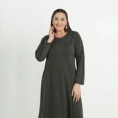 BÜYÜK BEDEN TESETTÜR ELBİSE - 5