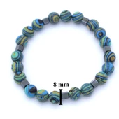 Apatit Doğal Taş Erkek Bileklik  EBLK-269 thumbnail 4