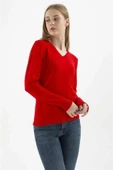 FASHION FRIENDS KADIN V YAKA KAZAK 23K0244K1 - 7
