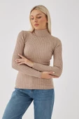 FASHION FRIENDS KADIN BALIKÇI YAKA BLUZ 23K0299K1 - 4