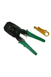 Rj45 Ethernet Rj11 Rj12 Rj45 Telefon Sıkma Çakma Pensesi Cat5 Cat6 Network Pense + Kablo Soyucu - 3