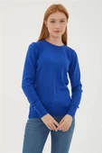 FASHION FRIENDS KADIN BİSİKLET YAKA KAZAK 23K0245K1 - 9
