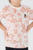 U.S. Polo Assn. 1358 Garson Flowered Erkek Çocuk Kısa Kol Pijama Takım thumbnail 4