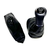 Opel Corsa D Krom Set Vites Topuzu-El Fren Körüklü-Vites Körüklü-Nikelajlı-Krom Halkalı-5 İleri thumbnail 2