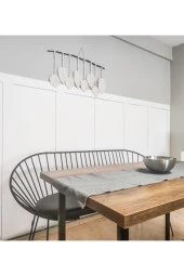 Petels Iskandinav Duvar Çıtası 1 Paket ( 4 Adet )100x8. Dekoratif. Mdf Duvar Çıtası - 1