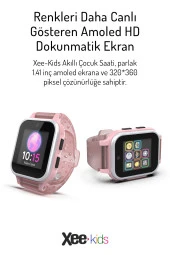 XEE-KIDS 14 AKILLI COCUK TAKIP SAATI SIYAH - 4