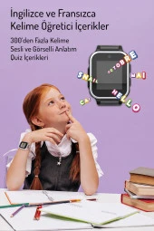 XEE-KIDS 14 AKILLI COCUK TAKIP SAATI SIYAH - 5