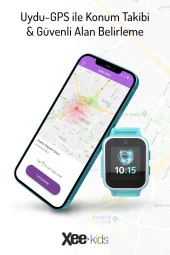 XEE-KIDS 14 AKILLI COCUK TAKIP SAATI SIYAH - 6