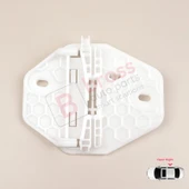 Renault Clio MK2 BB CB Thalia MK1 LB Symbol MK1 7700434304 İçin Arka Sağ Cam Kriko Plastiği thumbnail 1