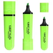 Bic Marking Flat Fosforlu Kalem Yeşil 12 Adet - 2