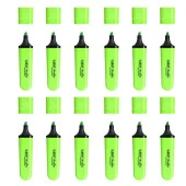 Bic Marking Flat Fosforlu Kalem Yeşil 12 Adet - 5