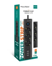 Fulltech 3 Lü Usb Akım Kordonlu Priz Ftr-13 - 2