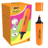 Bic Marking Flat Fosforlu Kalem Turuncu 12 Adet - 1