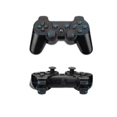 Cosmostech P3 Doubleshock PS3 Playstation 3 için Uyumlu Kablosuz Titreşimli Oyun Kolu Gamepad Joystick Controller Siyah thumbnail 2